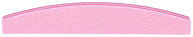 Пилка-баф для ногтей двухторонняя, полукруг 100\180, розовая Mimo Buffer 2Way Bridge Pink 1 шт