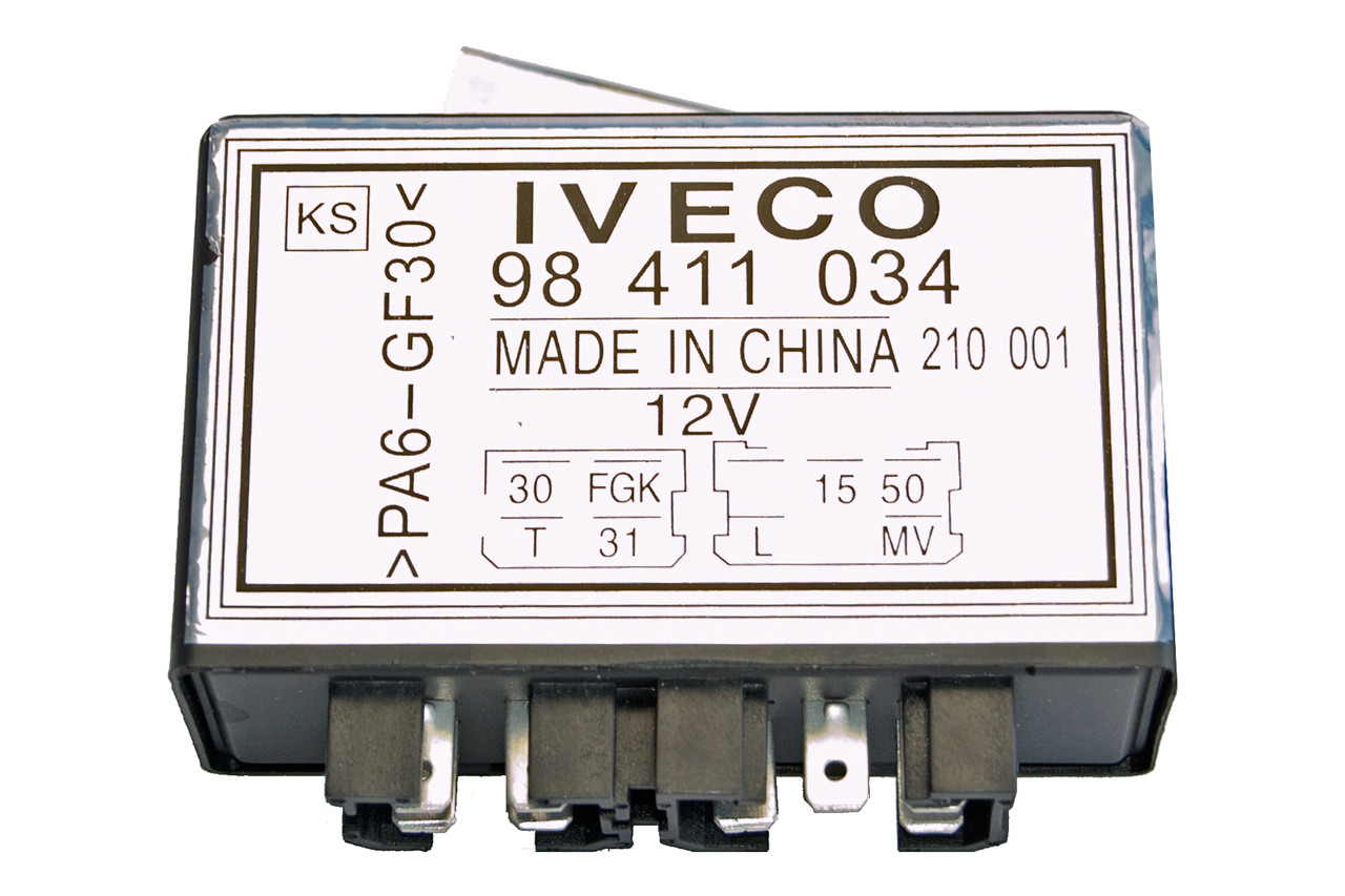 Реле свічок розжарювання Iveco E1/2 2,5 D/TD 2,8 D/TD GP ORK99484736