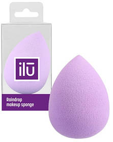 Спонж-капля для макіяжу, фіолетовий Ilu Sponge Raindrop Purple 1 шт