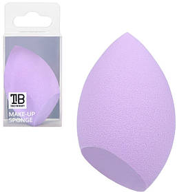 Спонж для макіяжу бузковий Mimo Makeup Sponge Olive Oblique Purple 38X65 мм