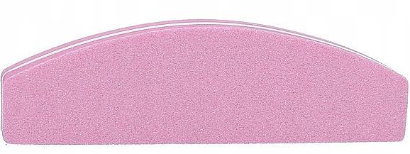 Міні-баф для нігтів, півкруг 100/180, рожевий Tools For Beauty MiMo Nail Buffer Pink, фото 1