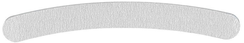 Пилочка для нігтів "Банан" сіра Mimo Nail File Banana 100/180 1 шт, фото 1