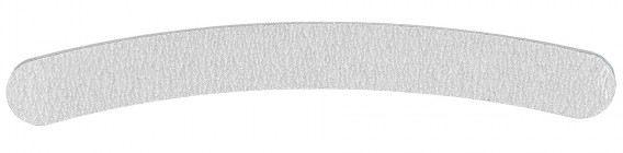Пилочка для нігтів "Банан" сіра Mimo Nail File Banana 150/180 1 шт