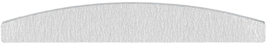 Пилочка для нігтів "півмісяць" сіра Mimo Nail File Bridge Zebra Grid 100/180 1 шт, фото 1