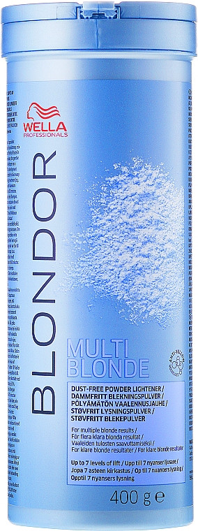 Блондуюча пудра Wella Professionals Blondor Multi Blonde Dust-Free