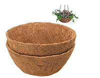 Вкладыши из кокосового волокна для кашпо ,диаметр 35 см