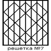 Кованая решетка 7