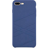 Силиконовый чехол накладка Nillkin Flex Series Case for iPhone 7/8 Plus, Blue