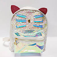 Рюкзак дитячий для дівчинки шкірозамінник