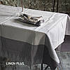 Лляний комплект столової білизни на 6 персон, колір 35/1 "Оксфорд-2", фото 3