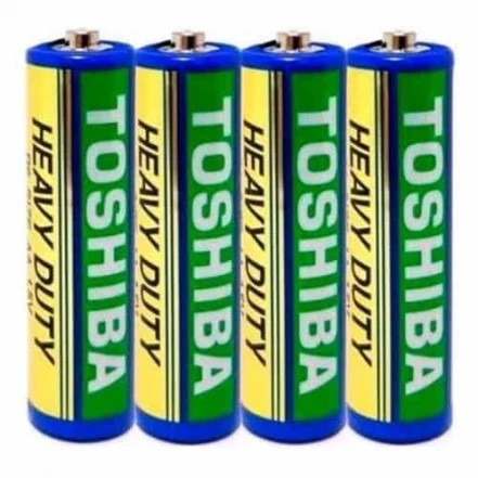 Батарейка TOSHIBA R6 box ціна за блістер 4 шт АА