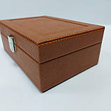 Скринька для прикрас шкірозамінник, фото 3