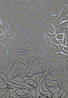 Сірі німецькі шпалери White&colours 132017 з абстрактним візерунком витіювані ліні завиточки, які миються, вінілові, фото 2