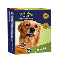 Витаминизированное лакомство для собак с биотином Zoo-Zoo 90 т/уп (для кожи и шерсти)