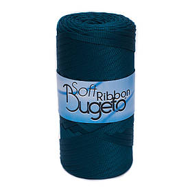 Плоский шнур поліефірний Bugeto Soft Ribbon, колір Темна бірюза