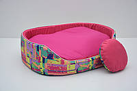 Лежак для собак і котів Орхідея