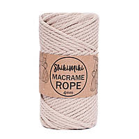 Еко шнур Shikimiki Rope 4mm, колір Карамель