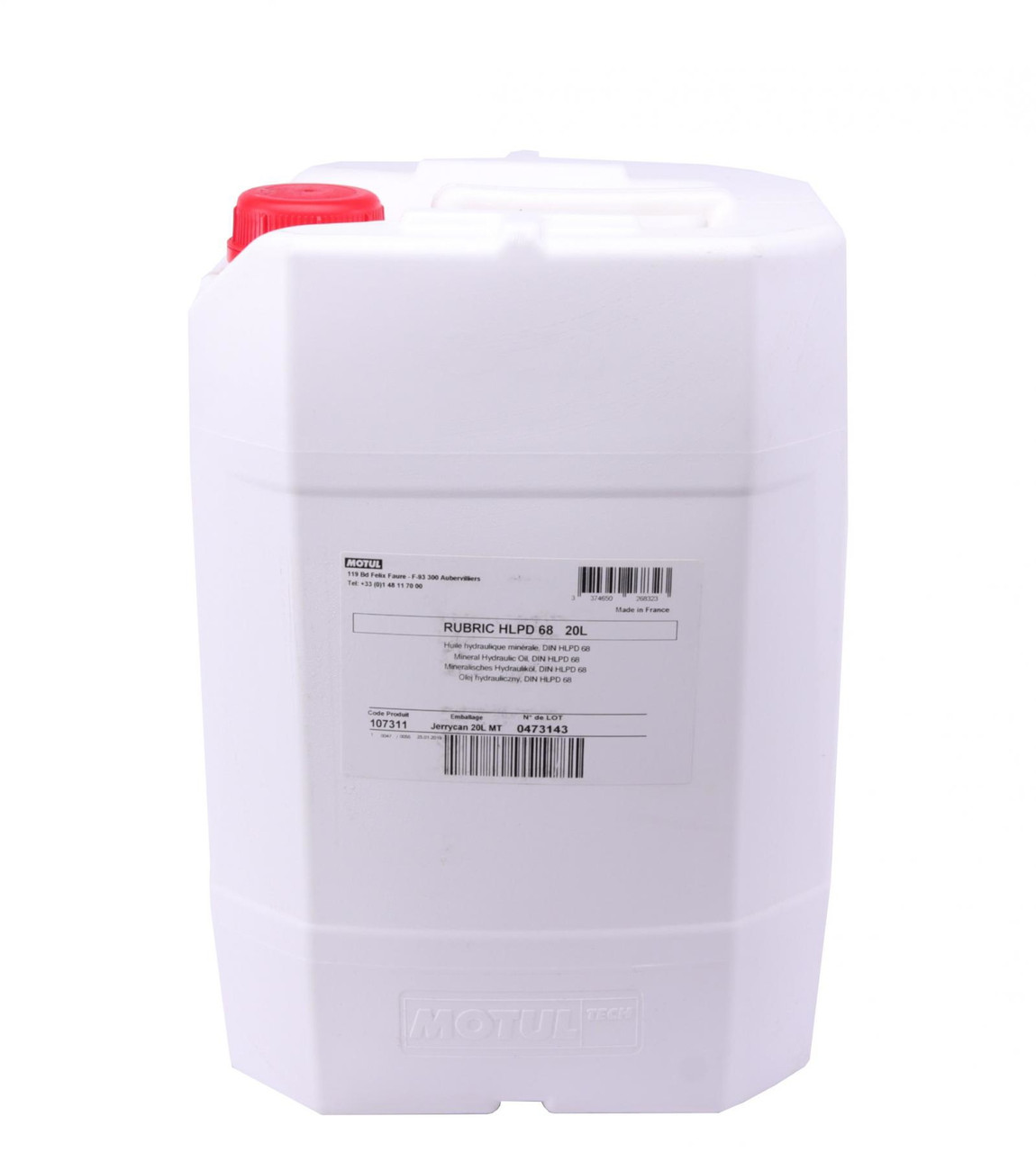 Купити Жидкость гидравлическая Rubric HLPD 68 (20L), ціна Prom.ua (ID