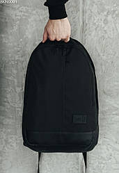 Чоловічий чорний рюкзак Staff poly 30L black чорний 8KN0001