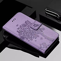 Обкладинка Samsung Galaxy A33 5G A336 (чохол кіт та дерево) Lilac