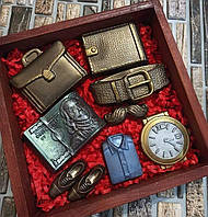 Шоколадный подарочный набор для мужчины Сладкий подарок к празднику Сувенирный шоколад