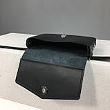 Поясна Сумка жіноча TREBA (Шкіряна, сумка на пояс) Бежева Чорний, фото 5