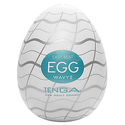 Мастурбатор-яйцо Tanga Egg Wavy II з подвійним хвилястим рельєфом 777Store.com.ua