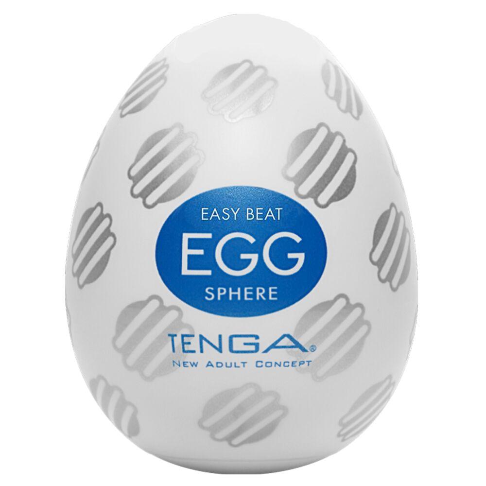 Мастурбатор-яйцо Tenga Egg Sphere з багаторівневим рельєфом 777Store.com.ua, фото 1