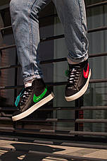 Чоловічі кросівки Nike Blazer Mid 77 Black Multicolor ALL06762, фото 6