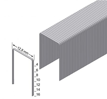 Скоба для пневмостеплера 12 мм (ширина 12,8), 14400 шт.