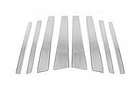 BMW X5 (E70) (2006-2013) Накладки на дверні стійки 6шт