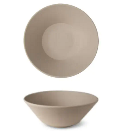 S0Q1420 Салатник d 20 см, 800 мл, колір пісочний, серія  "Granit" (без глазування)