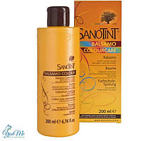 Кондиционер для окрашенных волос, бережет цвет пахнет малиной pH 3.0- 4.0 Санотинт SanoTint Швейцария 200 мл