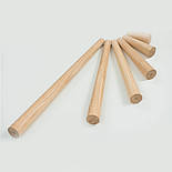 Ножки для мебели конусные, опоры деревянные H.500, фото 4