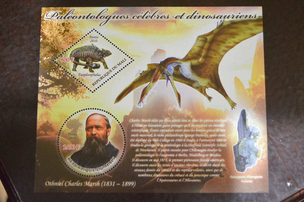 Малі. Марки. Особистості. Блок. 2010 рік (В-3)