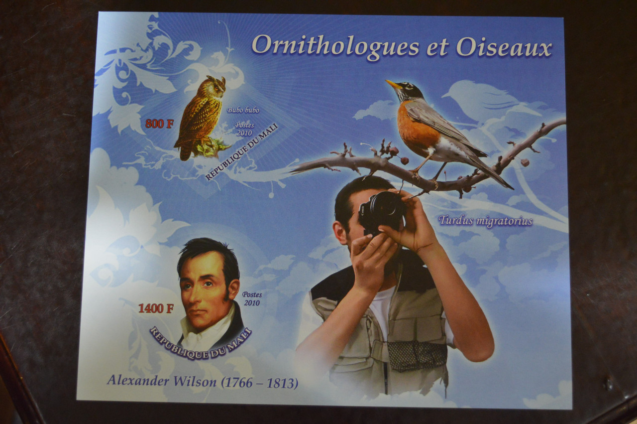 Малі. Марки. Особистості. Блок. 2009 рік (В-3)