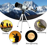 Телескоп F30070M 7923 зі штативом., фото 6