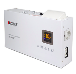 Стабілізатор напруги 8000Вт Lorenz Electric ЛС-8000T, горизонтальний