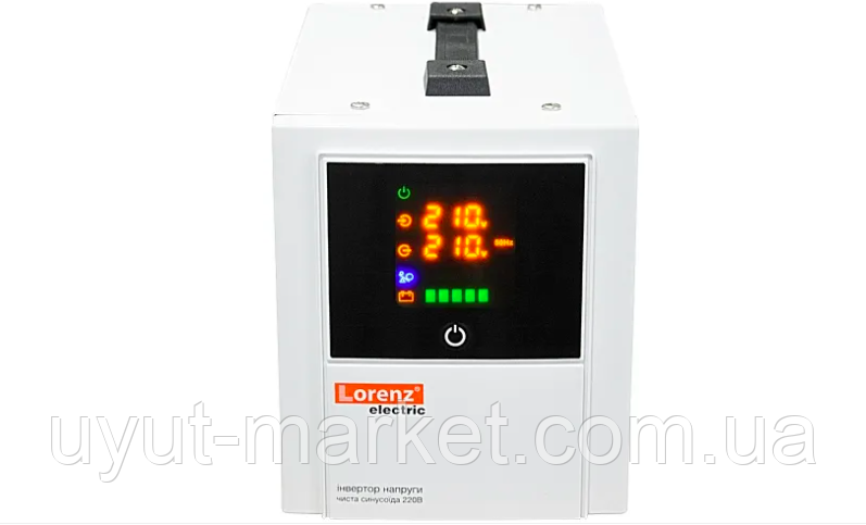 Инвертор напряжения ИБП 300Вт ЛІ-500С (12В-300 Вт) Lorenz чистая синусоида - фото 7 - id-p642707670