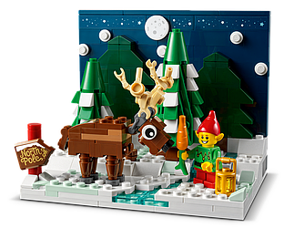 Конструктор Лего LEGO Двір Санта-Клауса