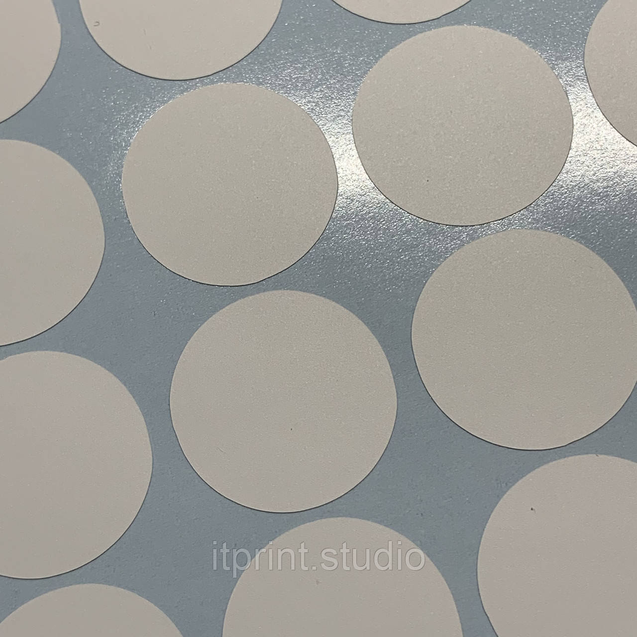 Білі круглі 35 мм