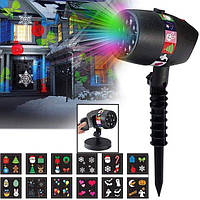 Лазерний проектор Star Shower Slide Show 12 картріджів лазерный проектор