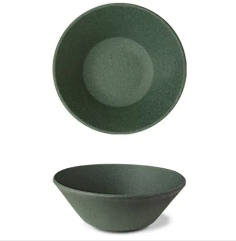 G4Q1420 Салатник 20 см,800 мл, колір темно-сірий,  серія " Granit" (без глазування)