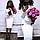 Романтичный теплый юбочный однотонный трикотажный костюм двойка со стежкой Размер: S, M, фото 5