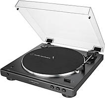 Програвач вінілових дисків Audio-Technica AT-LP60X Bluetooth Black (AT-LP60XBTBK)