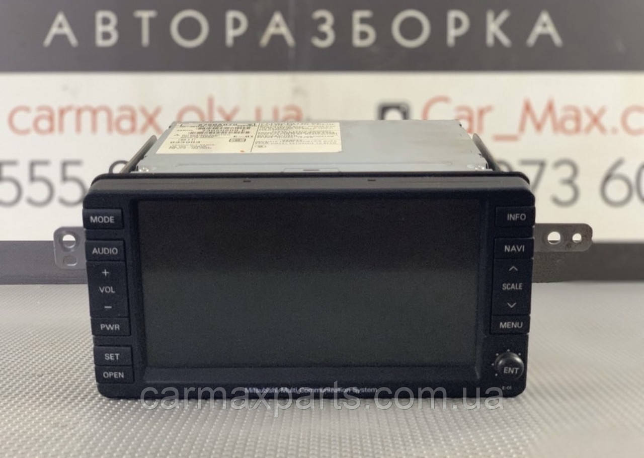 Магнітола штатна Mitsubishi Pajero 4 Outlander XL 2006-2014 8750A070, фото 1