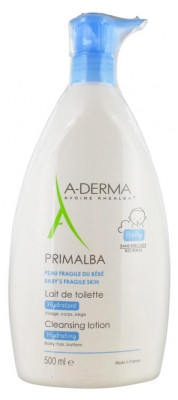 Мягкий очищающий гель для детей А-Дерма Примальба для волос и тела A-Derma Primalba Gel Lavant Douceur 750мл - фото 4 - id-p749083652