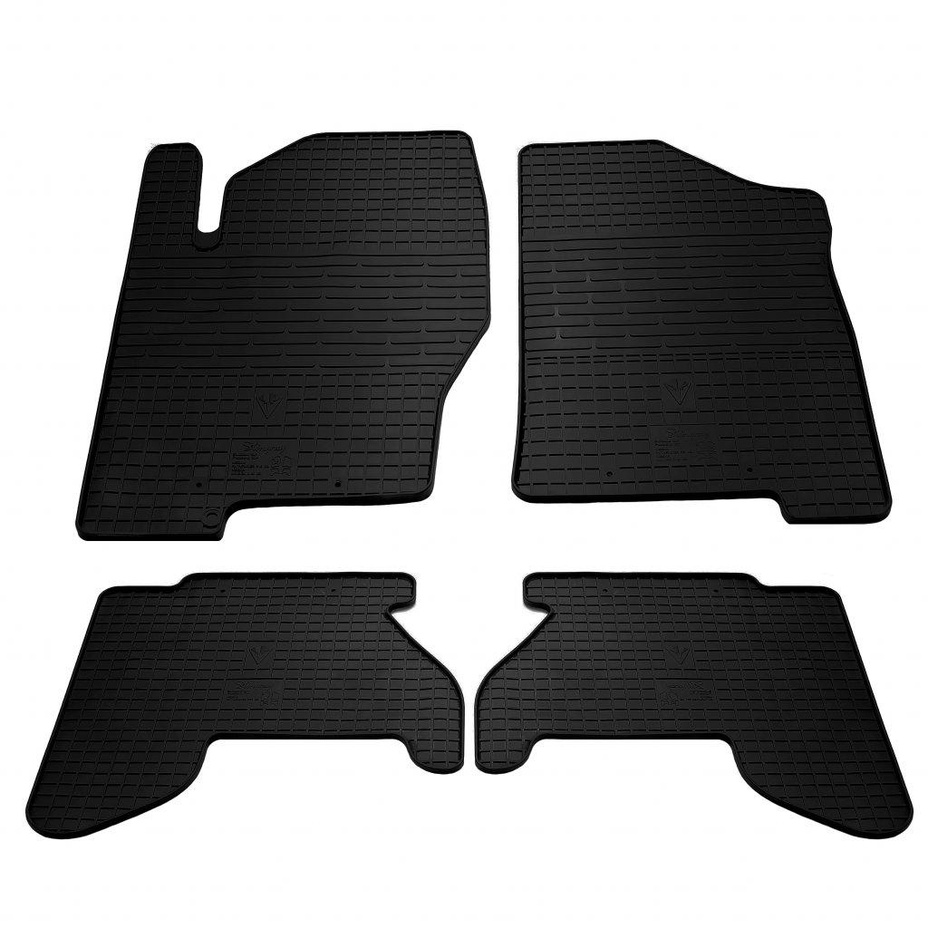 Резиновые коврики (4 шт, Stingray Premium) 2010-2015 для Nissan Pathfinder R51 - фото 2 - id-p797292833
