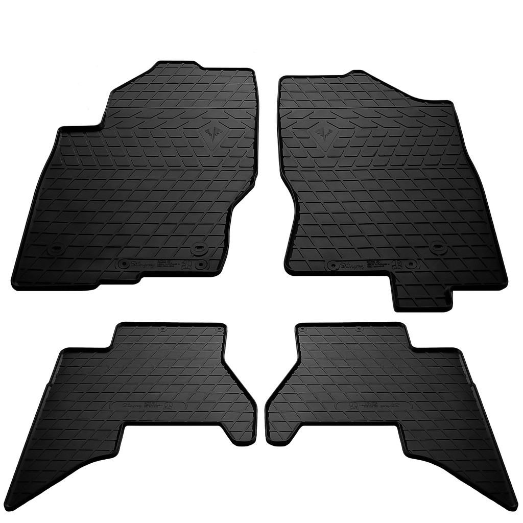Резиновые коврики (4 шт, Stingray Premium) 2010-2015 для Nissan Pathfinder R51 - фото 1 - id-p797292833