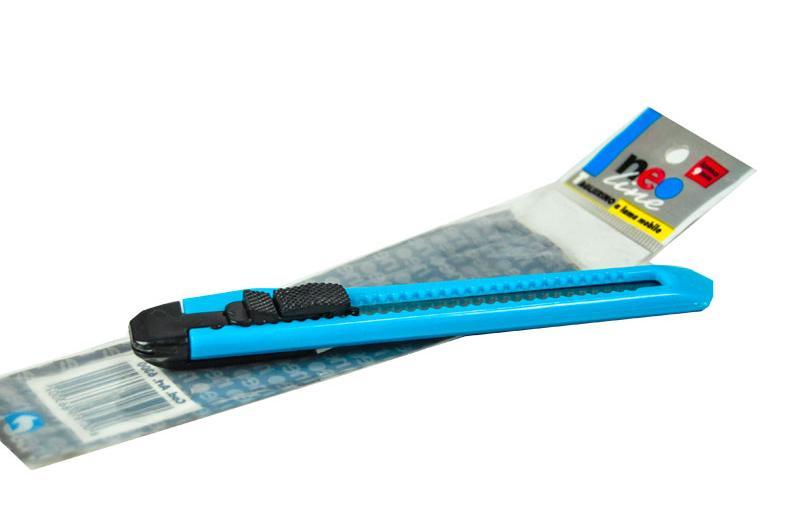 Ніж канцелярський 9 мм Neo Line 6300, 380068, фото 1